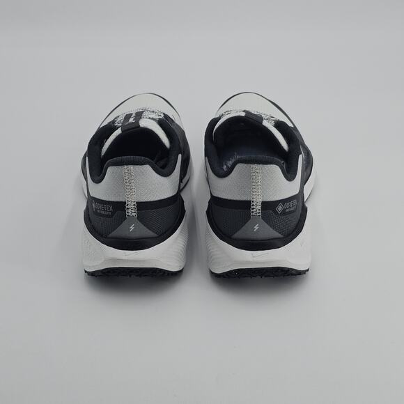 Nike Womens 8 Air Zoom Pegasus 41 GORE-TEX road running shoe Black White Gray - Picture 7 of 14